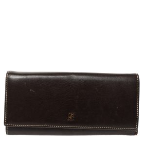 Carolina Herrera Dark Brown Flap Continental Wallet, Wallets & Money Clips - Luxury Closet catalog