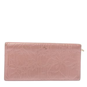 Carolina Herrera Pink Embossed Leather Continental Wallet, Wallets & Money Clips - Luxury Closet catalog