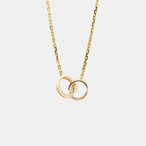 Cartier 18K Yellow Gold and Diamond Love Pendant Necklace, Necklaces - Luxury Closet catalog