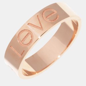 Cartier 18K Rose Gold Love Band Ring EU 60, Rings - Luxury Closet catalog