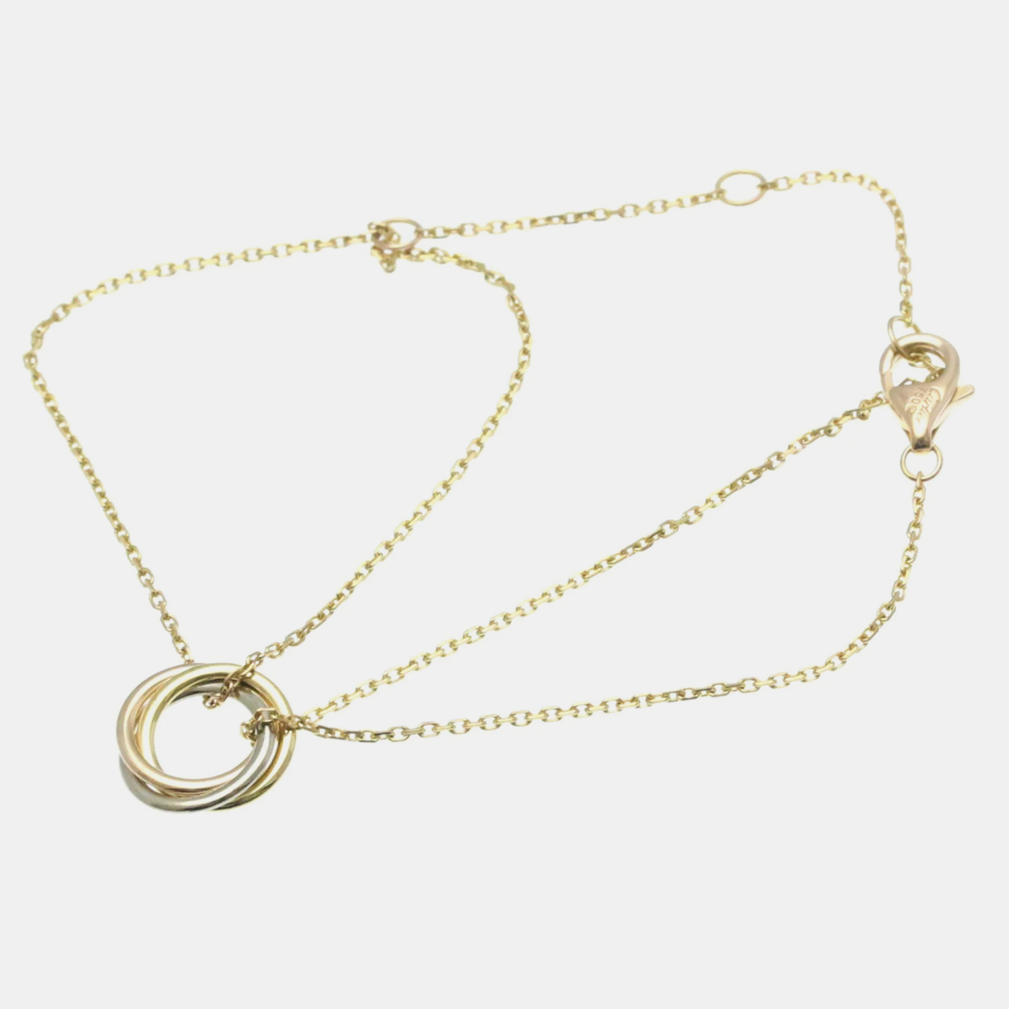 Cartier 18K Yellow Gold, Rose Gold, White Gold Trinity Bracelet, Bracelets - Luxury Closet catalog