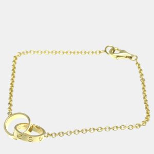 Cartier 18K Yellow Gold Love Chain Bracelet, Bracelets - Luxury Closet catalog