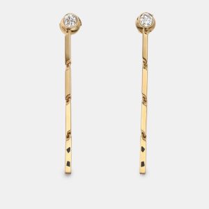 Cartier Panthère Diamond and Black Lacquer 18 Karat Gold Pendant Earrings, Earrings - Luxury Closet catalog