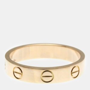 Cartier 18K Rose Gold Love Band Ring EU 50, Rings - Luxury Closet catalog