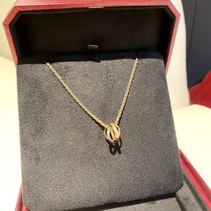 Cartier Three Color Gold Necklace, Necklaces - Luxury Closet catalog