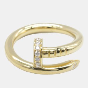 Cartier 18K Yellow Gold Diamond Juste Un Clou Ring EU 50, Rings - Luxury Closet catalog