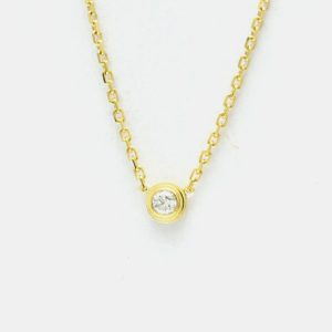 Cartier 18K Yellow Gold Diamond D'Amour Pendant Necklace, Necklaces - Luxury Closet catalog
