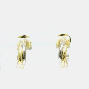 Cartier 18K Yellow, Rose, White Gold Trinity Earring, Earrings - Luxury Closet catalog