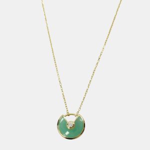 Cartier Amulette De Cartier 18K Yellow Gold, Diamond Pendant Necklace, Necklaces - Luxury Closet catalog