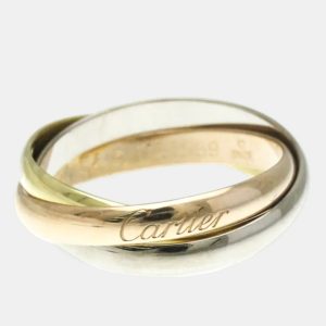 Cartier Trinity 18K Yellow, Rose, White Gold Band Ring EU 54, Rings - Luxury Closet catalog