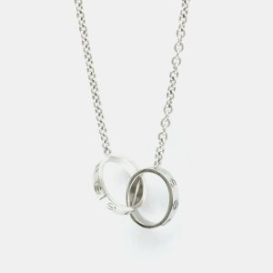 Cartier Love 18K White Gold Pendant Necklace, Necklaces - Luxury Closet catalog