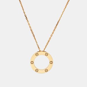 Cartier Love  18k Rose Gold Necklace, Necklaces - Luxury Closet catalog