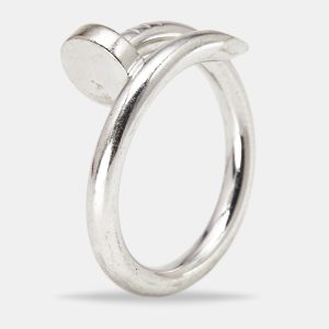 Cartier Juste Un Clou 18k White Gold Classic Model Ring Size 55, Rings - Luxury Closet catalog