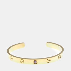 Cartier Love 18K Rose Gold Sapphire Bracelet, Bracelets - Luxury Closet catalog