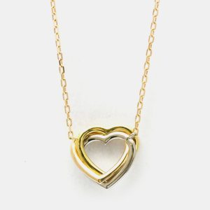 Cartier Trinity Heart 18K Yellow, Rose, White Gold Necklace, Necklaces - Luxury Closet catalog