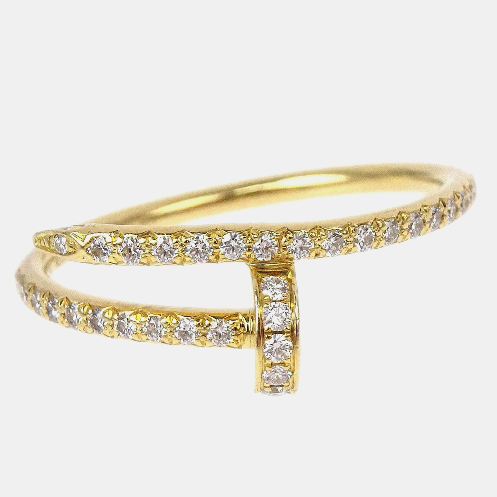 Cartier Juste Un Clou 18K Yellow Gold Diamond Ring EU 54, Rings - Luxury Closet catalog
