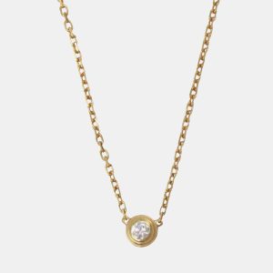 Cartier D'amour Diamond 18K Pink Gold Necklace, Necklaces - Luxury Closet catalog
