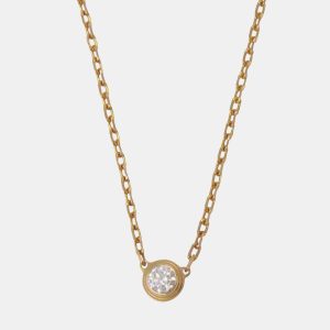 Cartier D'amour 18K Rose Gold and Diamond Pendant Necklace, Necklaces - Luxury Closet catalog
