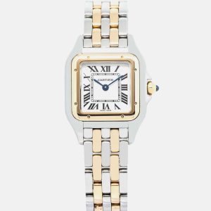 Cartier Panthere W2PN0006 Quartz White 18k Yellow Gold Women's Wristwatch 22 mm, Watches - Luxury Closet catalog