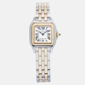 Cartier Panthere W2PN0006 Quartz White 18k Yellow Gold Women's Watch 22 mm, Watches - Luxury Closet catalog