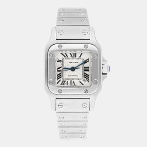 Cartier Santos Galbee W20054D6 Automatic Silver Stainless Steel Women's Wristwatch 24 mm, Watches - Luxury Closet catalog