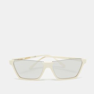 Celine Ivory/Grey Mirrored CL40028I Rectangle Sunglasses, Sunglasses - Luxury Closet catalog