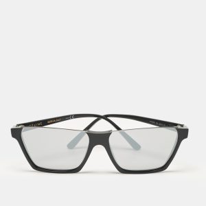 Celine Black/Silver Mirror CL400281 Square Sunglasses, Sunglasses - Luxury Closet catalog