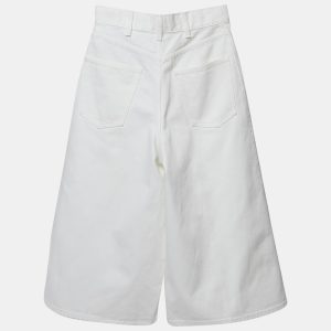 Celine White Denim Capri Pants S Waist 26", Clothing - Luxury Closet catalog