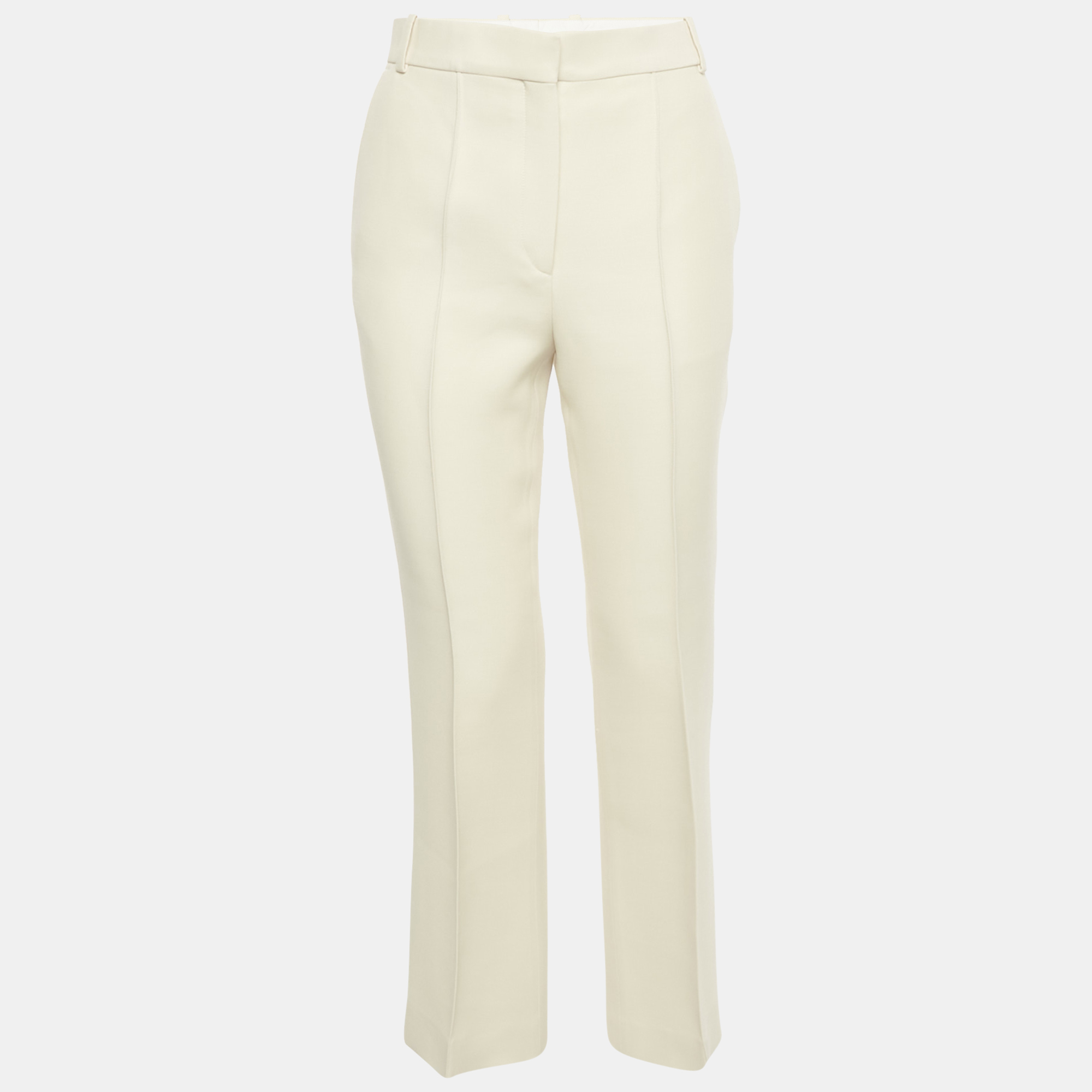 Celine Cream Wool Blend Wide Leg Trousers, Clothing - Luxury Closet catalog
