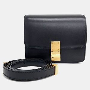Celine Black Leather Mini Classic Box, Handbags - Luxury Closet catalog