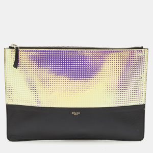 Celine Black Holographic Leather Solo Clutch, Clutches & Special Occasion Bags - Luxury Closet catalog