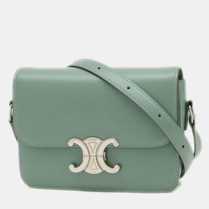 Celine Leather Teen Triomphe Shoulder Bag, Shoulder Bags - Luxury Closet catalog