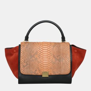 Celine Multicolor Python Trapeze Tote Bag, Handbags - Luxury Closet catalog