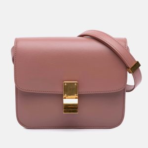 Celine Pink Teen Calfskin Classic Box, Shoulder Bags - Luxury Closet catalog