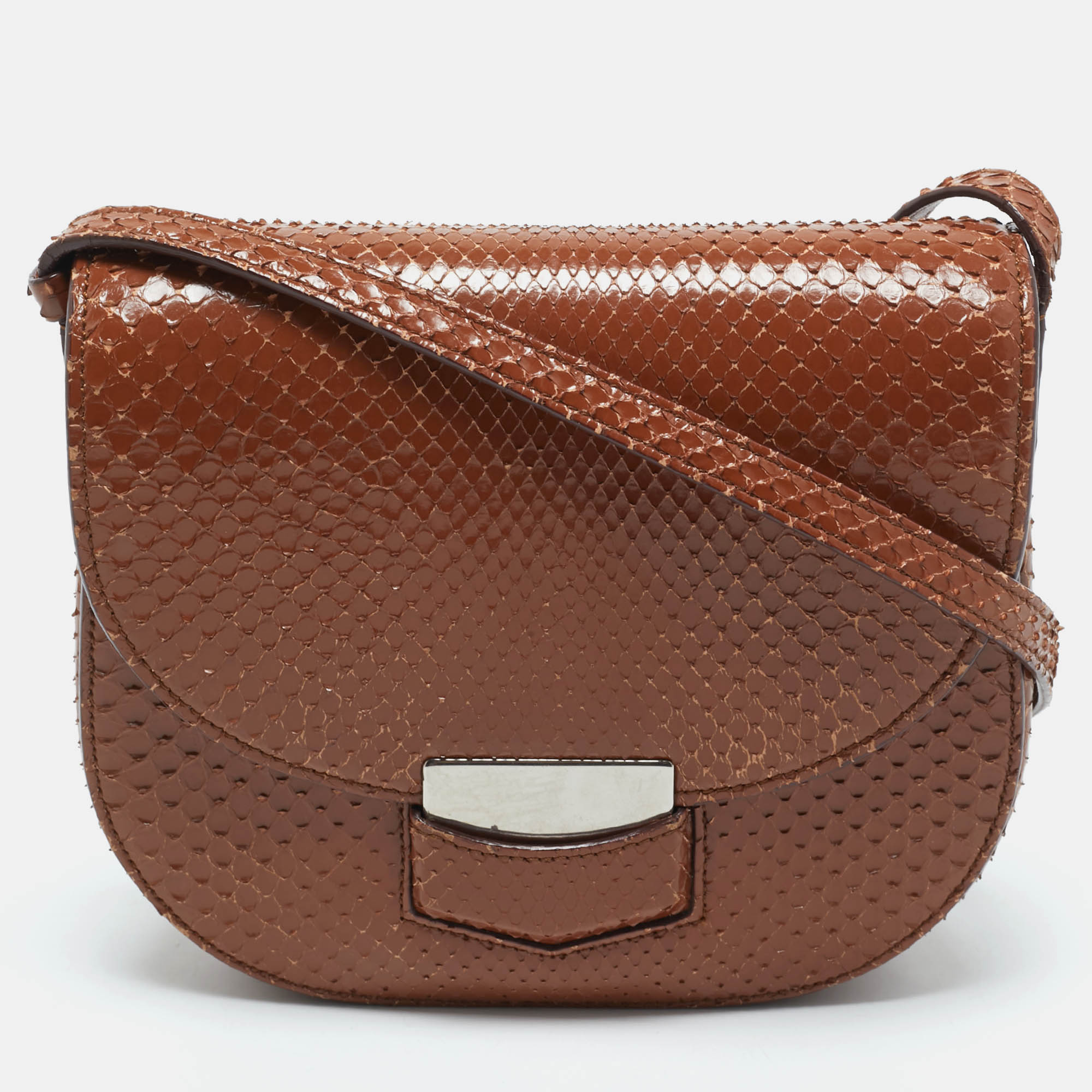 Celine Brown Python Small Trotteur Crossbody Bag, Handbags - Luxury Closet catalog