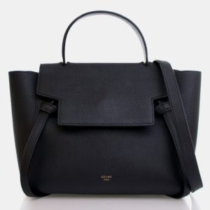 Celine Belt Micro Black Calfskin Handbag, Satchels - Luxury Closet catalog