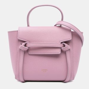 Celine Pink Pico Grained Calfskin Belt Bag, Satchels - Luxury Closet catalog