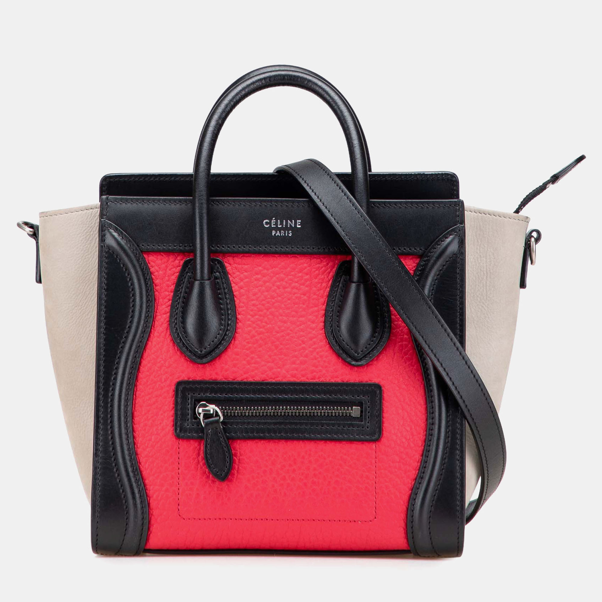 Celine Multicolor Nano Tricolor Luggage Tote, Satchels - Luxury Closet catalog