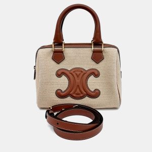 Celine Quirk Triumph Boston Bag Small, Satchels - Luxury Closet catalog
