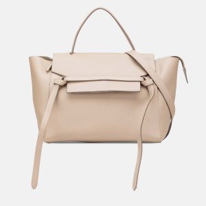 Celine Beige Mini Grained Calfskin Belt Bag, Satchels - Luxury Closet catalog