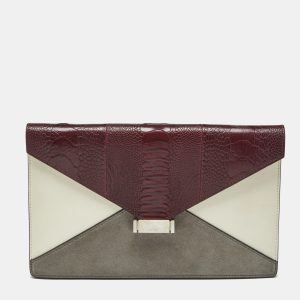 Celine Tricolor Cobra Skin and Leather Diamond Clutch, Clutches & Special Occasion Bags - Luxury Closet catalog