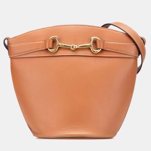 Celine Brown Leather Crecy Bucket Bag, Shoulder Bags - Luxury Closet catalog