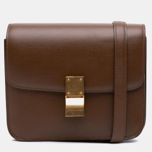 Celine Brown Teen Calfskin Classic Box, Shoulder Bags - Luxury Closet catalog