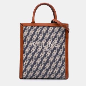 Celine Blue Small Triomphe Canvas Maillon Vertical Cabas Satchel, Satchels - Luxury Closet catalog