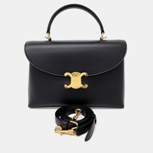 Celine Black Leather Nino Bag Medium, Satchels - Luxury Closet catalog