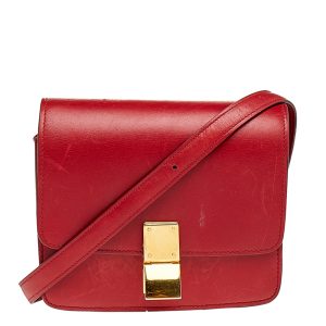 Celine Red Leather Small Classic Box Flap Bag, Handbags - Luxury Closet catalog