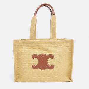 Celine Tan Canvas Large Tote Bag, Tote Handbags - Luxury Closet catalog