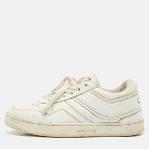 Celine White Leather Trainer Low Top Sneakers  Size 37, Athletic Shoes & Sneakers - Luxury Closet catalog