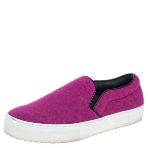 Celine Pink Wool Low Top Slip On Sneakers Size 39, Athletic Shoes & Sneakers - Luxury Closet catalog