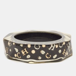 Carolina Herrera CH Crystals Gold Tone Resin Bangle Bracelet, Jewelry - Luxury Closet catalog